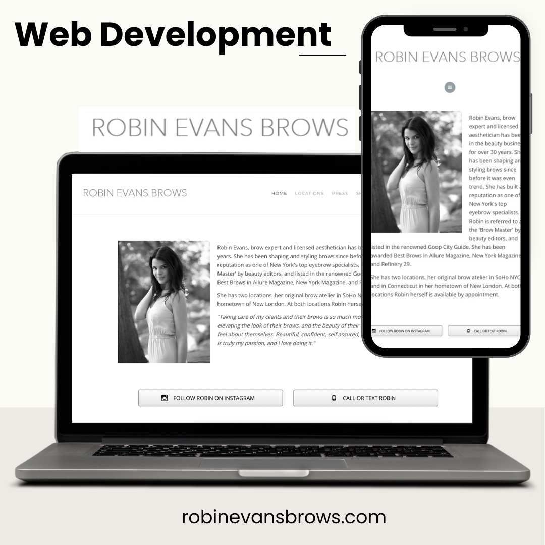 robin evans brows